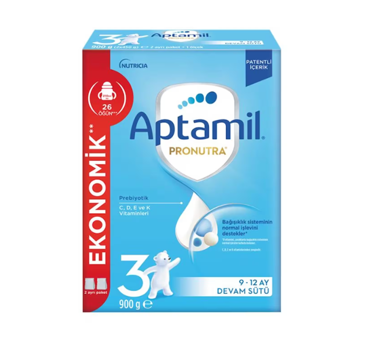 Aptamil Pronutra 3 Devam Sütü 900 gr - Ekonomik Paket - 1