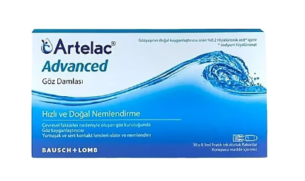 Bausch & Lomb Artelac Advanced Göz Damlası 0.5 ml x 30'lu Flakon - 1