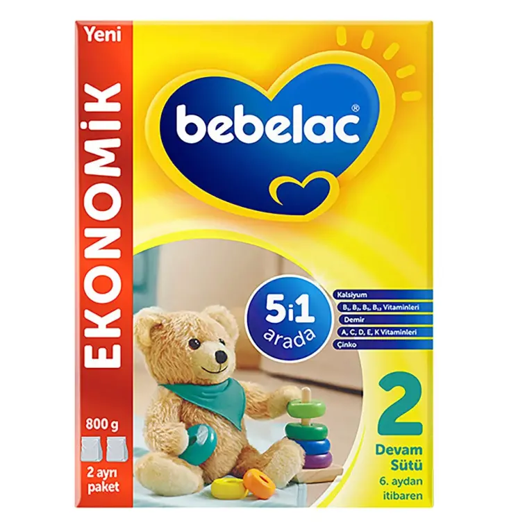 Bebelac 2 Devam Sütü 800 gr 6-9 Ay - 1