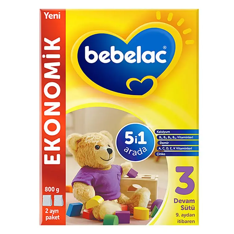 Bebelac 3 Devam Sütü 800 gr - 1