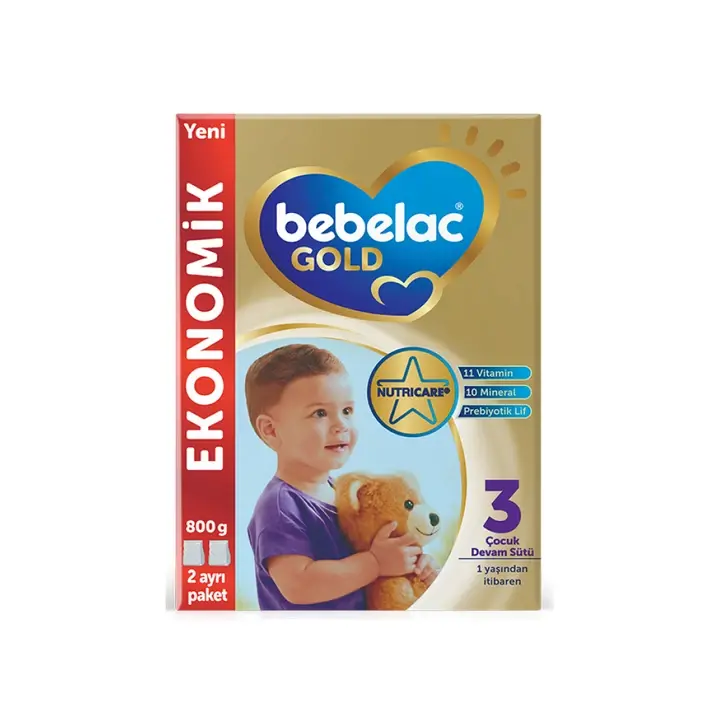 Bebelac Gold 3 Devam Sütü 800 gr 1 Yaşından Itibaren - 1