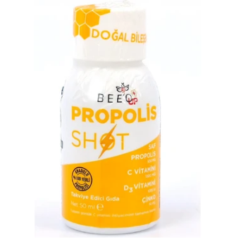 Beeo Up Propolis Çinko+D3+C Shot 50 ml - 1