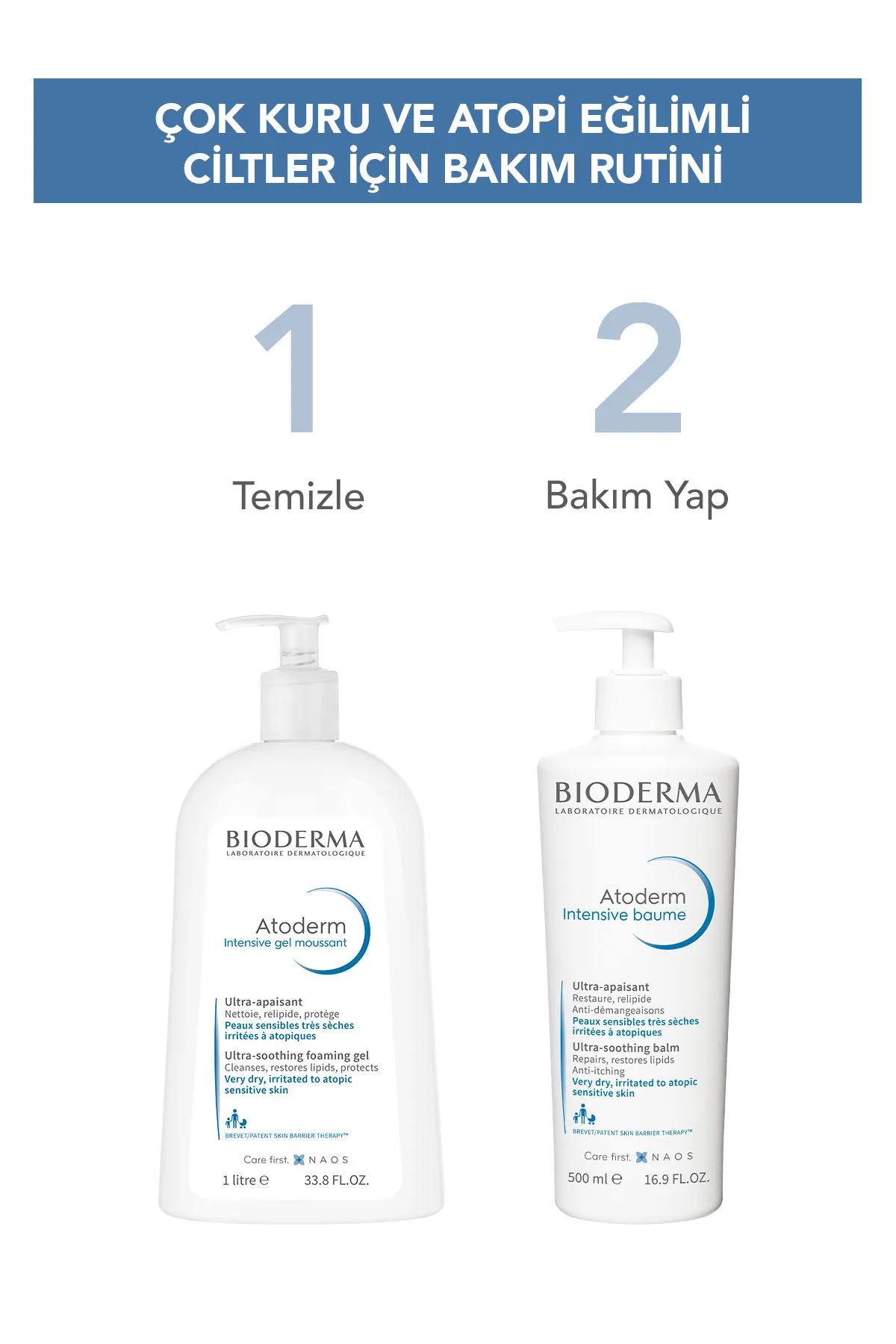 Bioderma Atoderm Intensive Foaming Gel 1000 ml - 6