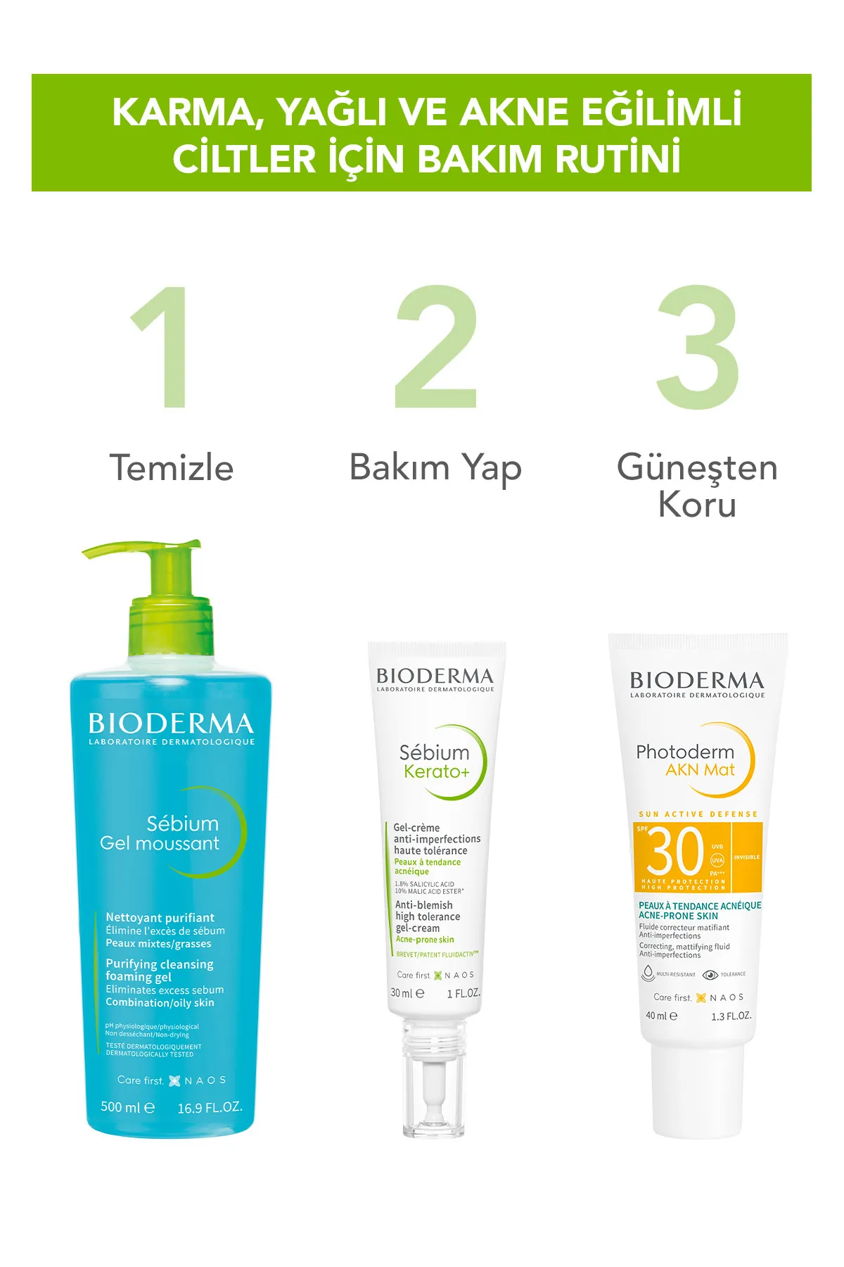 Bioderma Sebium Foaming Gel 500 ml - 7