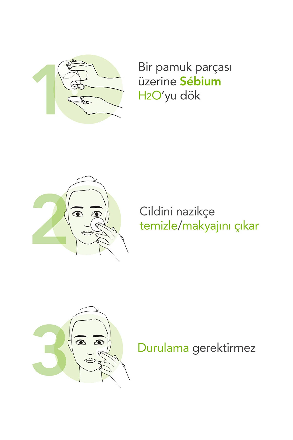 Bioderma Sebium H2O Yüz ve Makyaj Temizleme Suyu 2 x 500 ml - 5