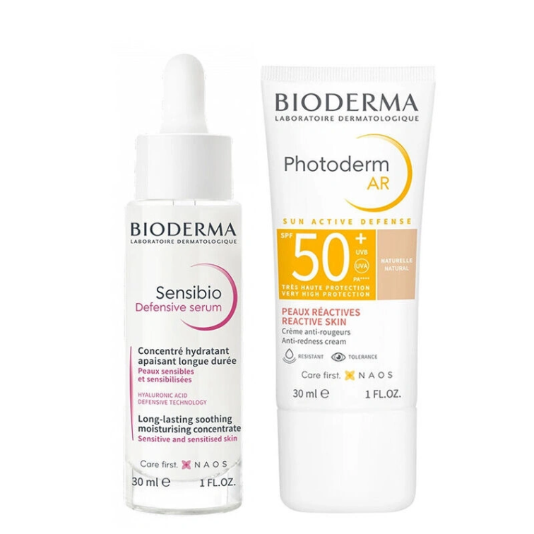 Bioderma Sensibio Defensive Serum 30 ml + Photoderm Ar Spf 50 Creme 30 ml - 1