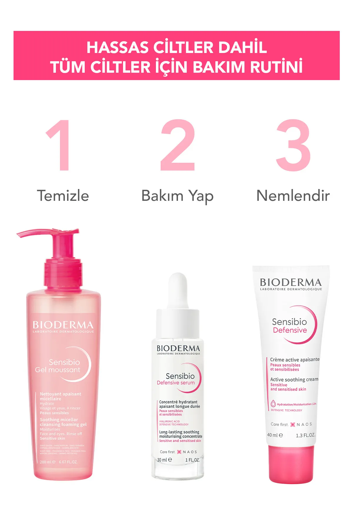 Bioderma Sensibio Foaming Cilt Temizleme Jeli 200 ml - 6