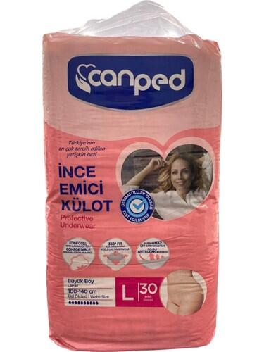 Canped Emici Külot İnce Large Hasta Bezi 30'lu - 1