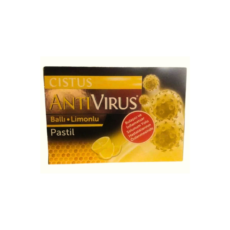 Cistus Antivirus Ballı Limonlu Pastil 10 Adet - 1