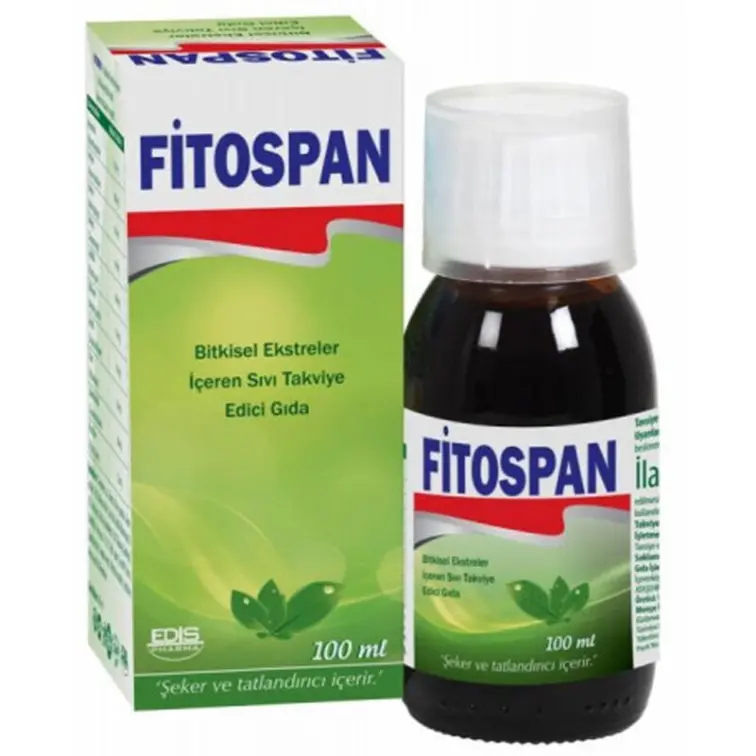 Fitospan Bitkisel Ekstreler İçeren Sıvı Takviye Edici Gıda 100 ml - 1