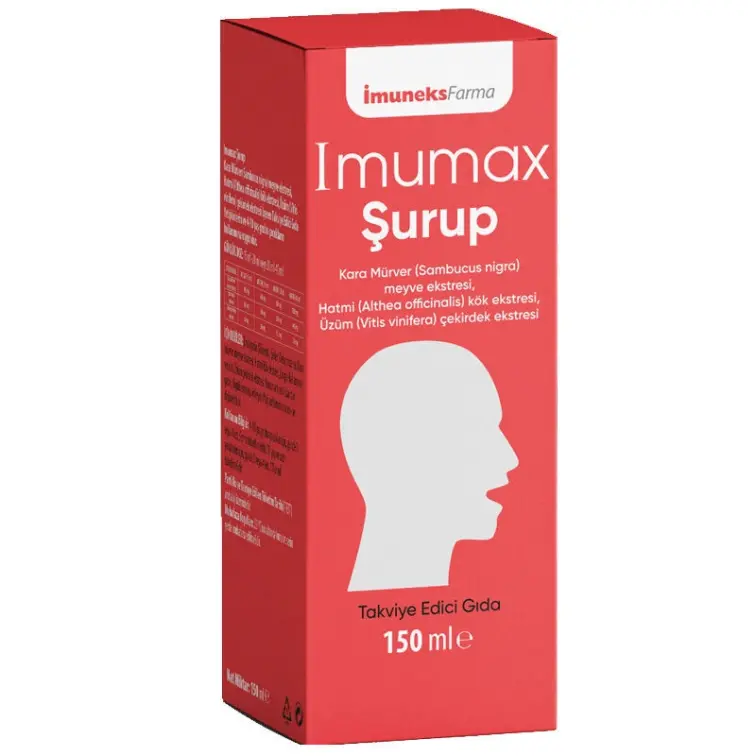 İmuneks Farma İmumax Takviye Edici Gıda Şurup 150 ml - 1