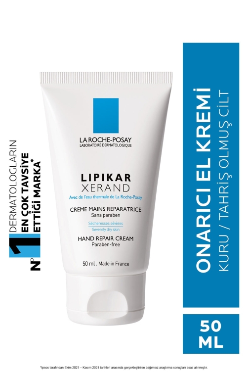 La Roche Posay Lipikar Xerand 50 ml Onarıcı El Kremi - 1