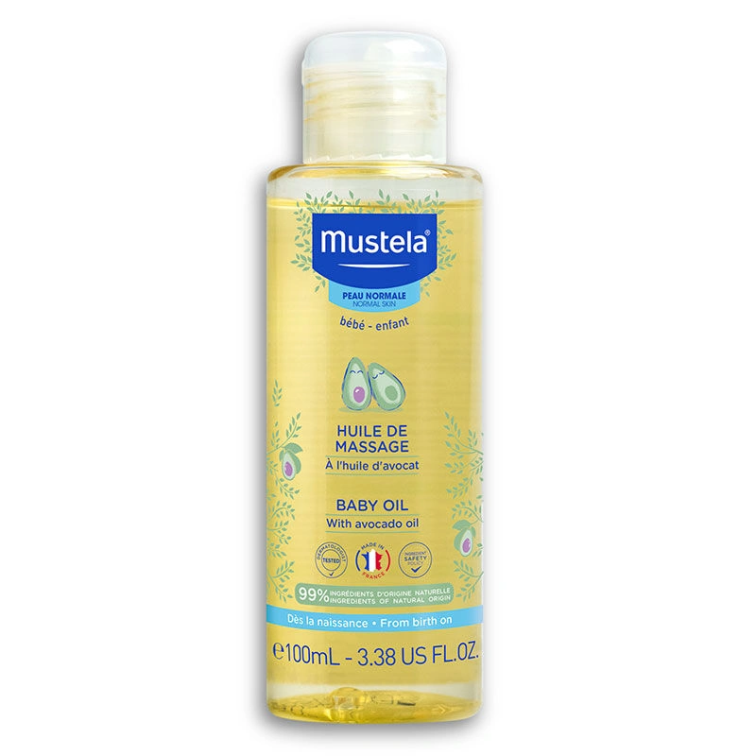 Mustela Bebek Bakım Masaj Yağı 100ml - 1