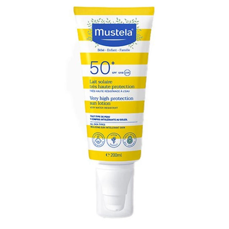 Mustela Very High Protection Sun Lotion SPF50+ 200ml - 1