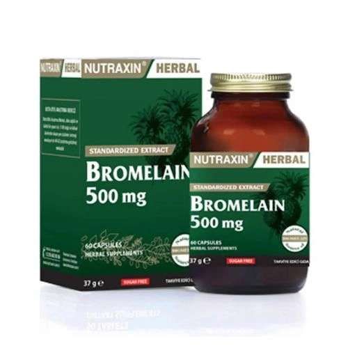 Nutraxin Bromelain 60 Kapsül - 1