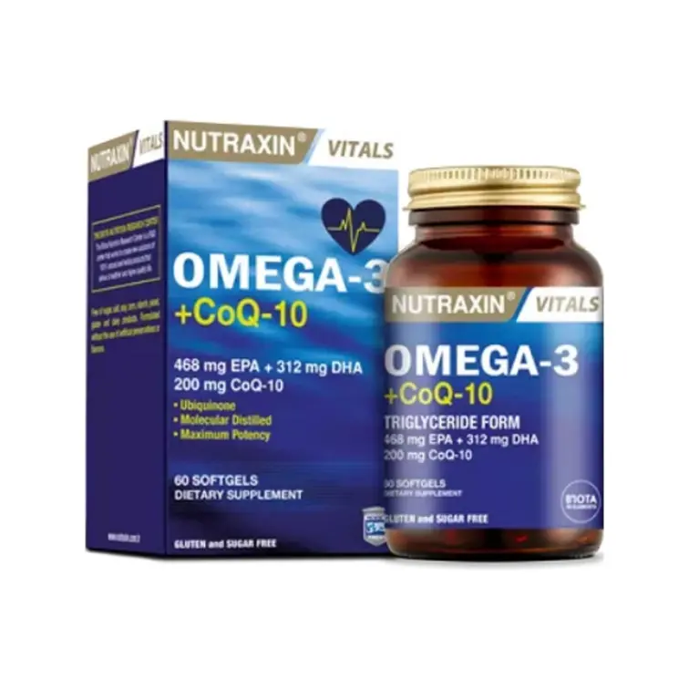 Nutraxin Omega-3+CoQ-10 60g - 1