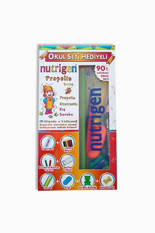 Nutrigen Propolis Şurup 200 ml - Okul Seti Hediyeli - 1