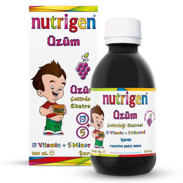 Nutrigen Üzüm Pediatrik Şurup 200 ml - Nutrigen 