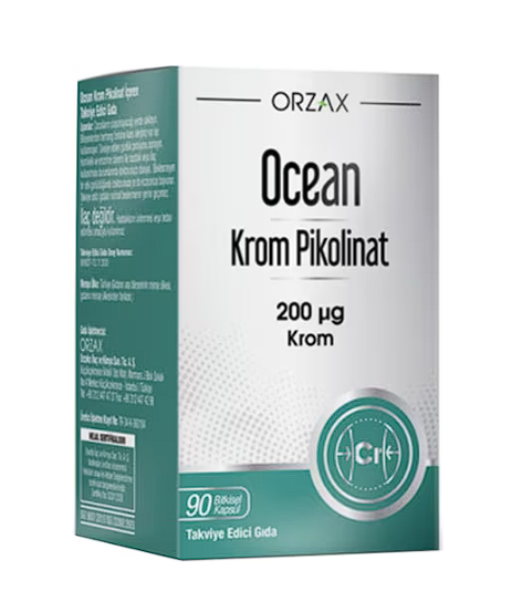 Orzax Ocean Krom Pikolinat 200 mcg 90 Kapsül - 1