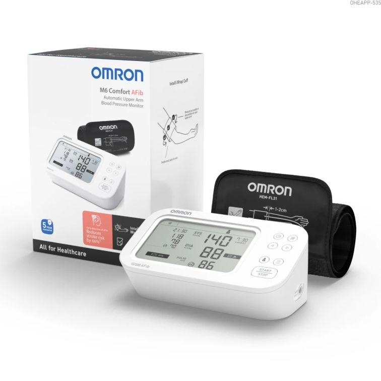 Omron M6 Comfort Afib HEM-7380-E Koldan Dijital Tansiyon Aleti - 1