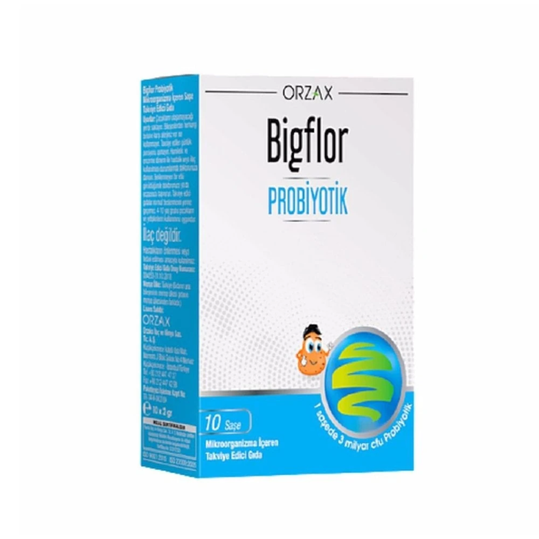 Orzax Bigflor Probiotic 10 Saşe - 1