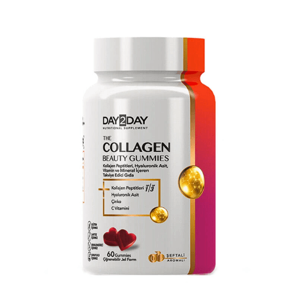 Orzax Day2Day The Collagen Beauty Gummies 60 Gummies Çiğnenebilir Tablet - 1