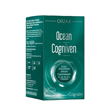 Orzax Ocean Cogniven İçeren Takviye Edici Gıda 30 Kapsül - 1