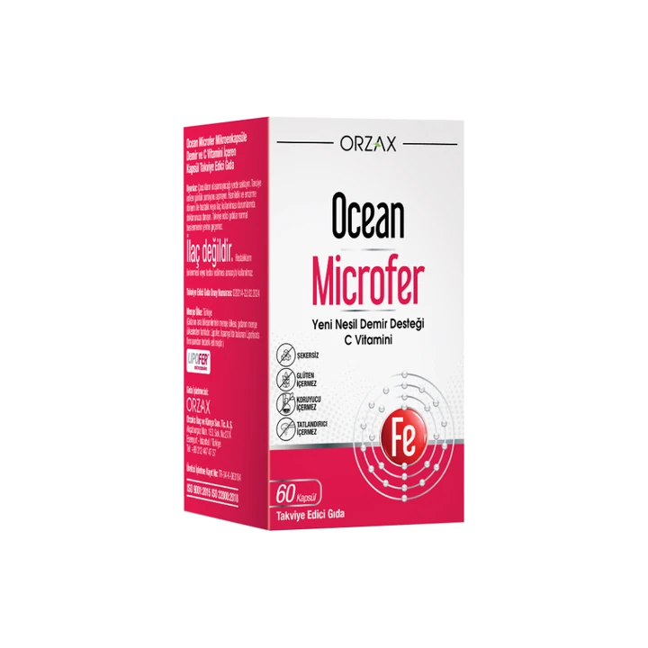 Orzax Ocean Microfer 60 Kapsül - 1