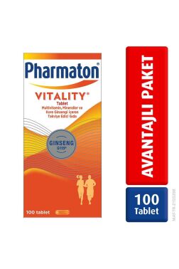 Pharmaton Vitality 100 Tablet + 800cc Matara - 1