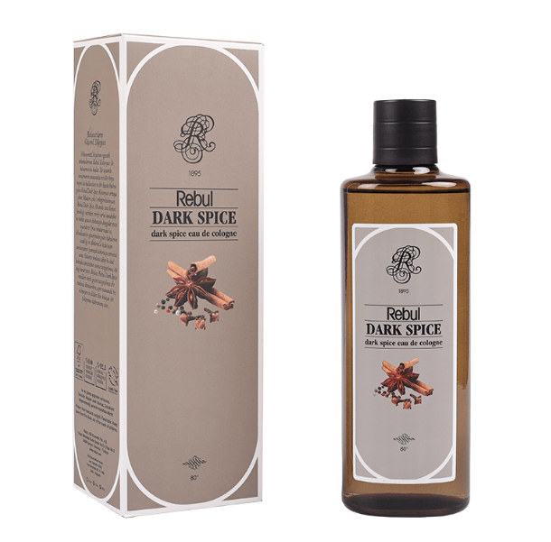 Rebul Dark Spice Kolonya Cam Şişe 250 ml - 1