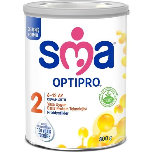 SMA Probiyotikli Sma Optıpro 2 Numara 800 gr 6-12 Ay Devam Sütü - 1