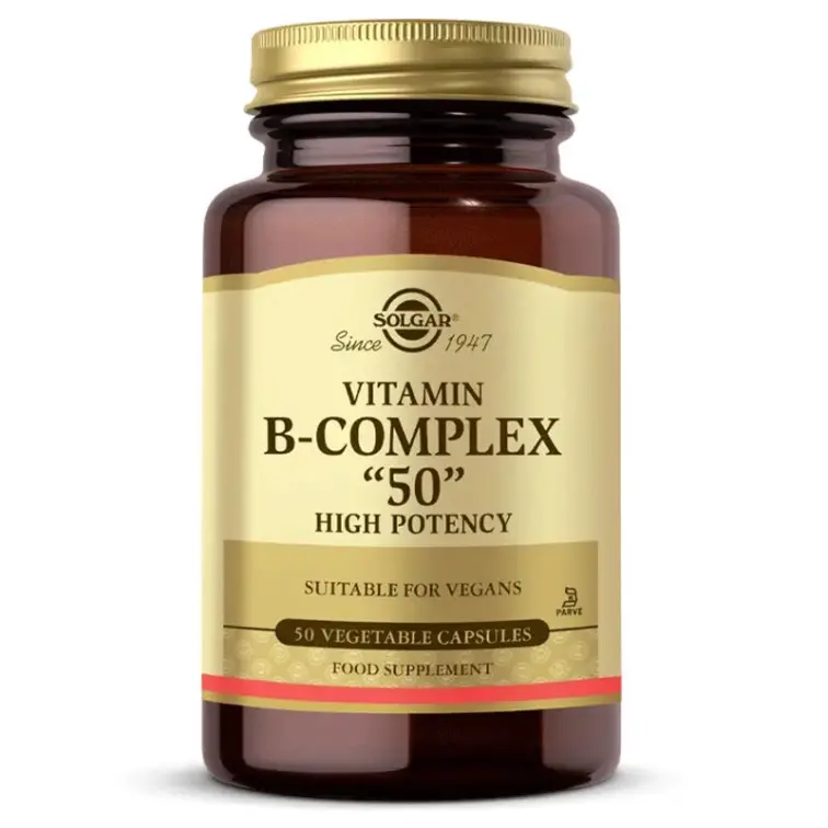 Solgar Vitamin B-Complex 50 - 50 Bitkisel Kapsül - 1