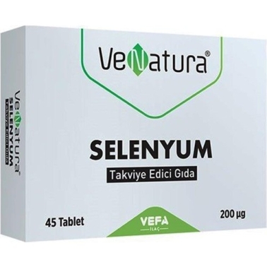 VeNatura Selenyum Takviye Edici Gıda 45 Tablet - VENATURA