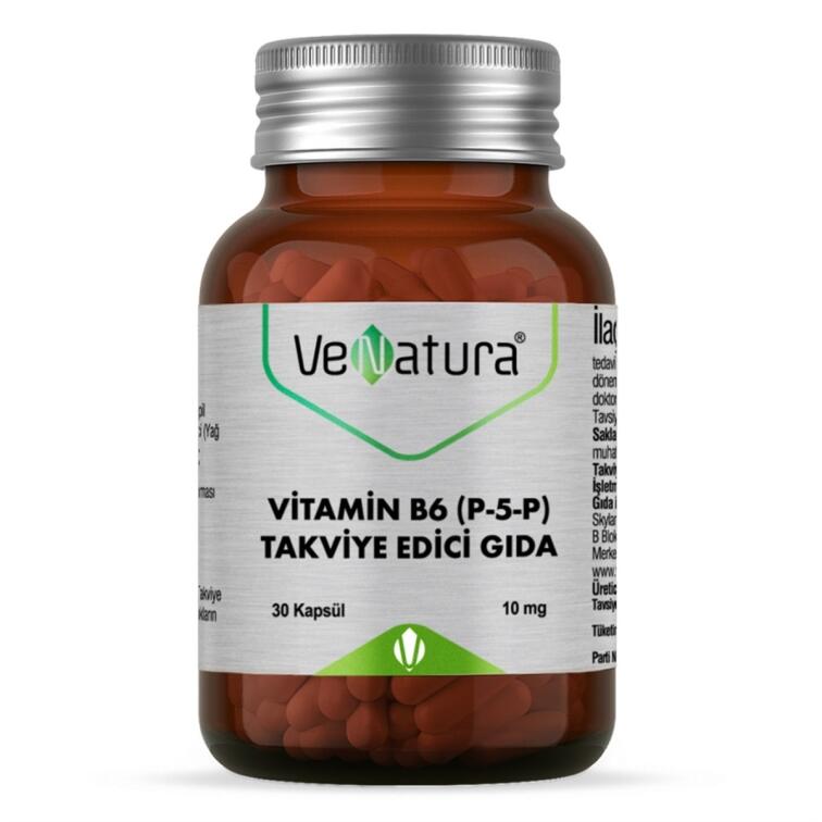 Venatura Vitamin B6 (P-5-P) 30 Kapsül - 1