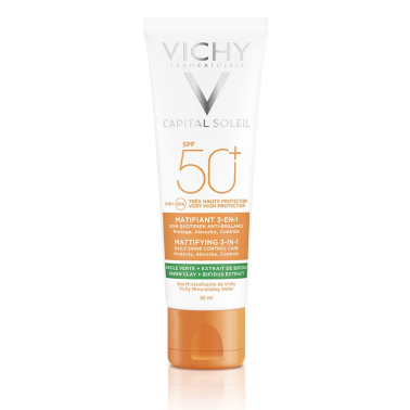 Vichy Capital Soleil SPF 50+ Matlaştırıcı Yüz Güneş Kremi 50 ml - 1