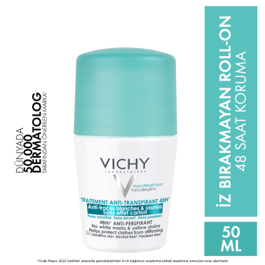 Vichy Deo Roll On Anti Perspirant 50ml Yeşil - 2