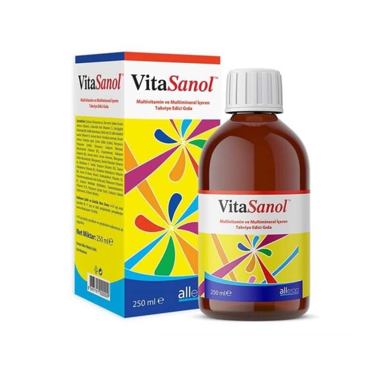 Vitasanol Multivitamin Şurup 250 ml - 1