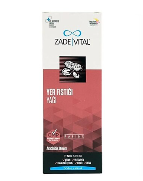 Zade Vital Yer Fıstığı Yağı 150 ml - 1